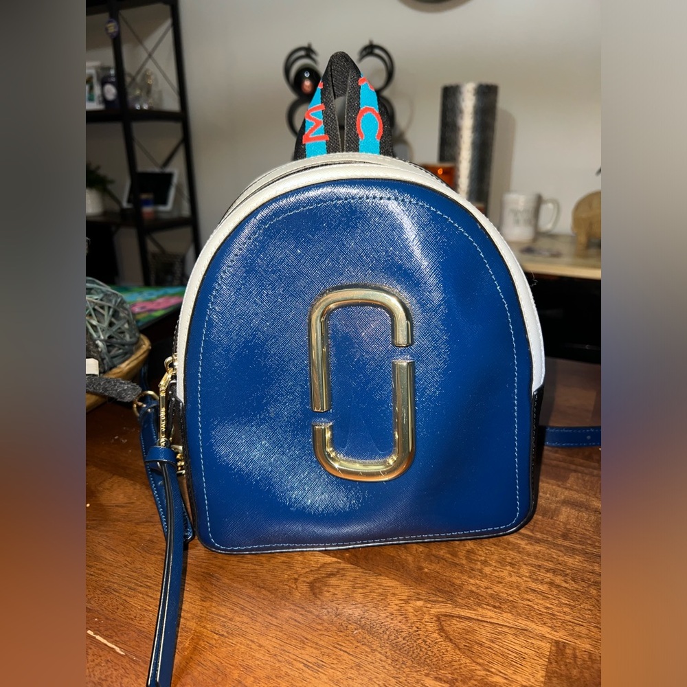 Marc Jacobs Colour block leather backpack
